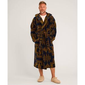NWT Pendleton UNISEX HARDING COTTON TERRY VELOUR ROBE Size S/M